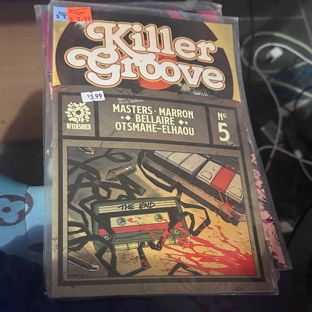 Killer Groove Comic Book by AfterShock no. 5